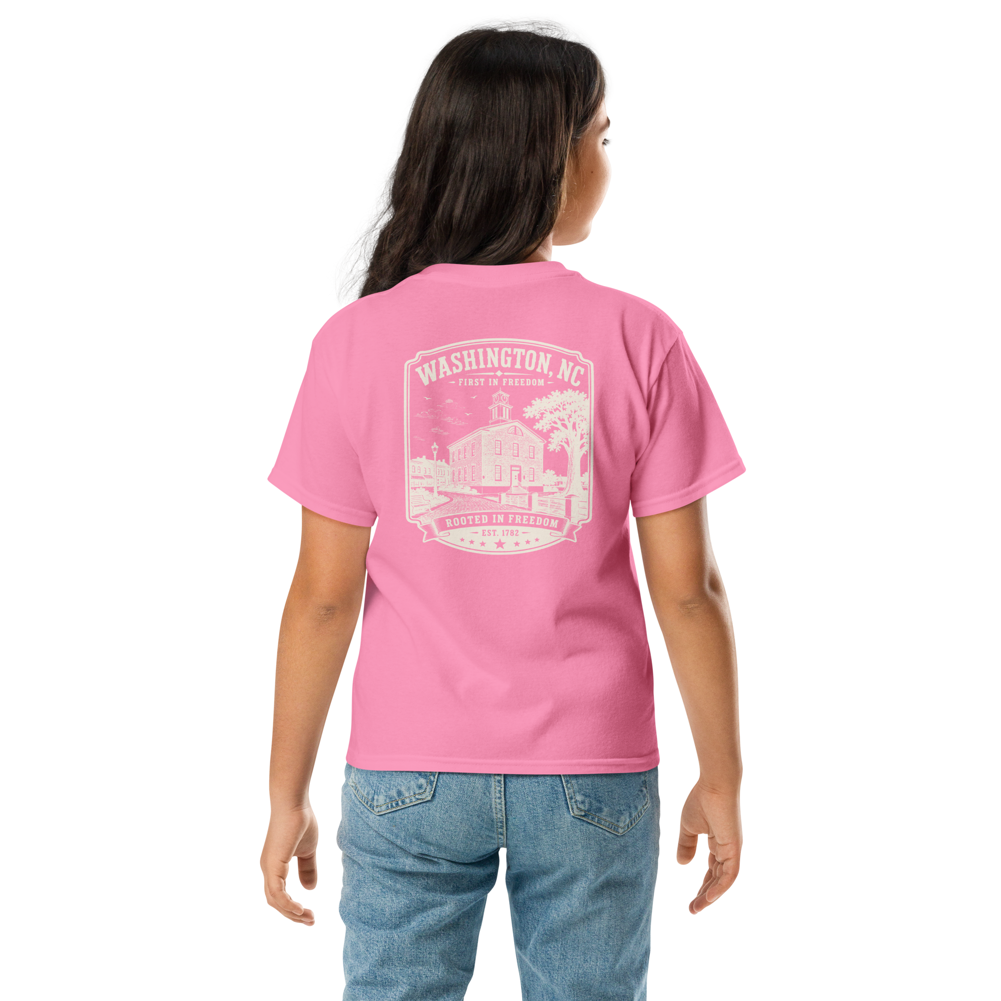 Washington, NC - Rooted In Freedom - Youth Classic Tee