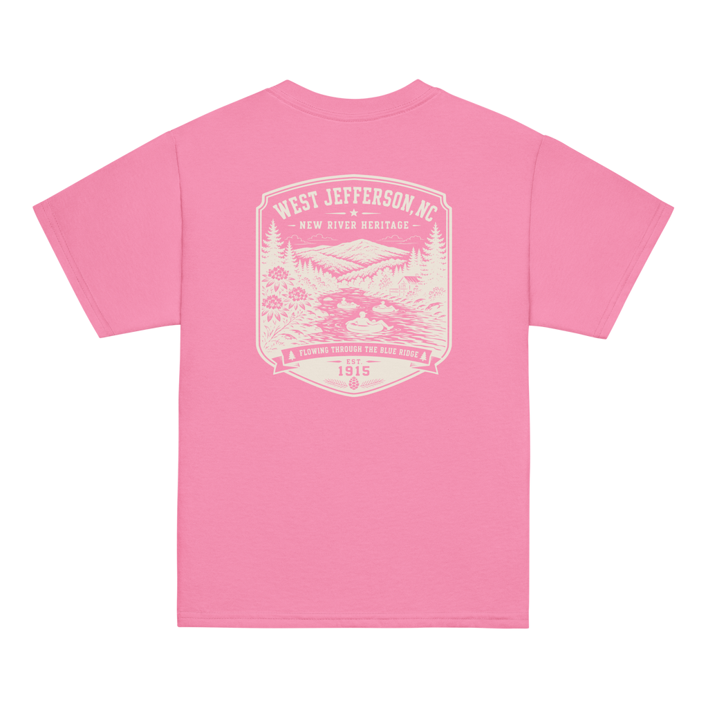 West Jefferson, NC - New River - Youth Classic Tee
