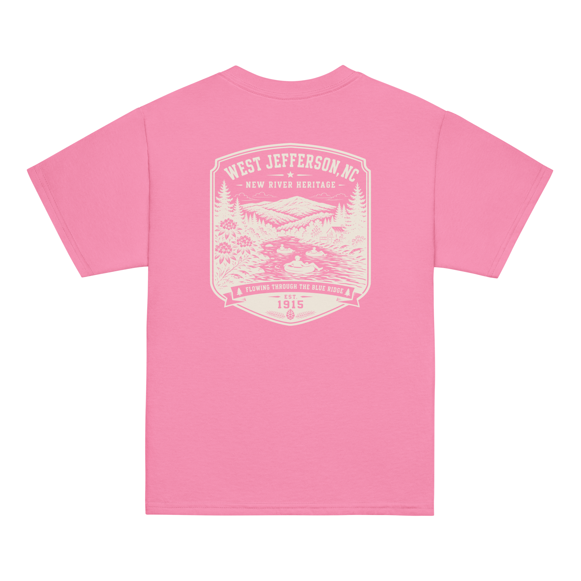 West Jefferson, NC - New River - Youth Classic Tee