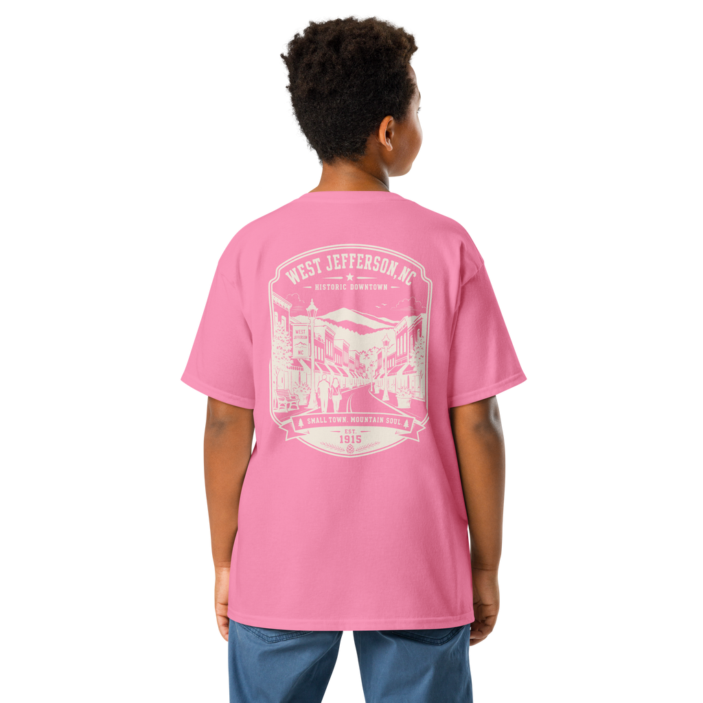 West Jefferson, NC - Historic Downtown - Youth Classic Tee