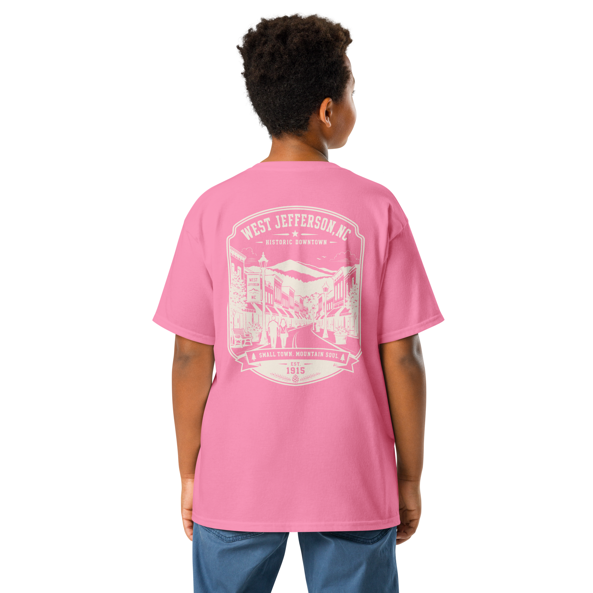 West Jefferson, NC - Historic Downtown - Youth Classic Tee