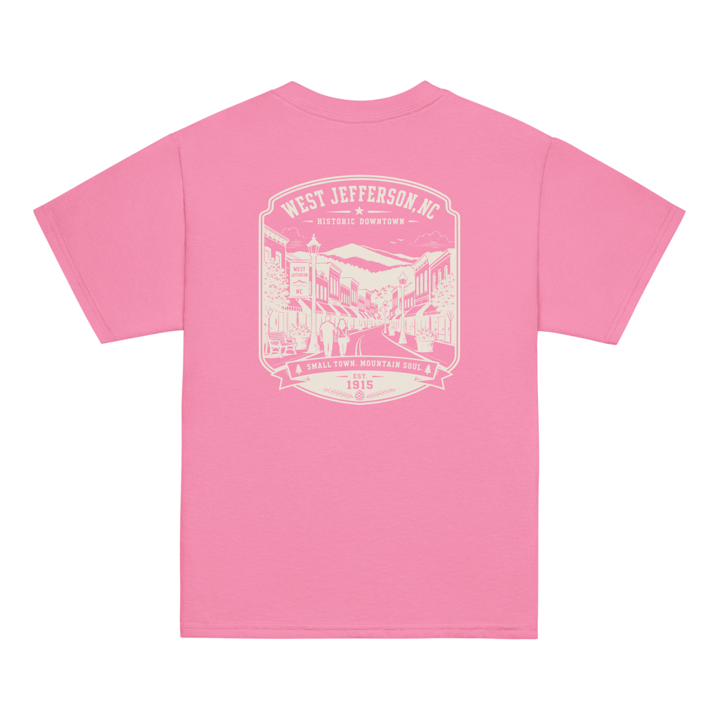West Jefferson, NC - Historic Downtown - Youth Classic Tee