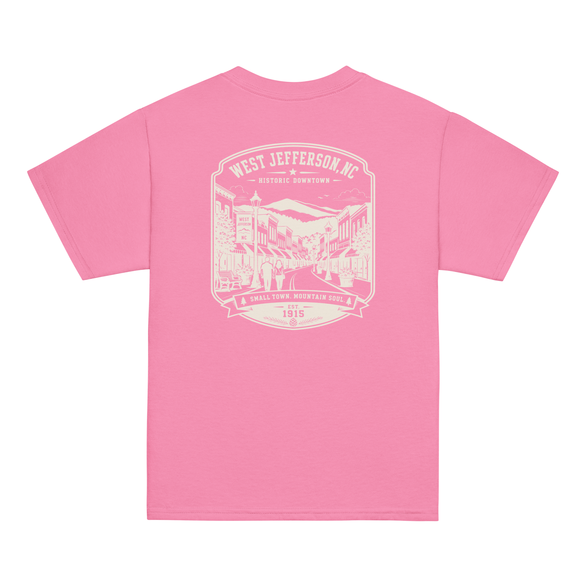 West Jefferson, NC - Historic Downtown - Youth Classic Tee