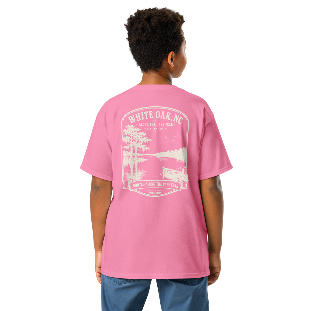 White Oak, NC - Along The River - Youth Classic Tee