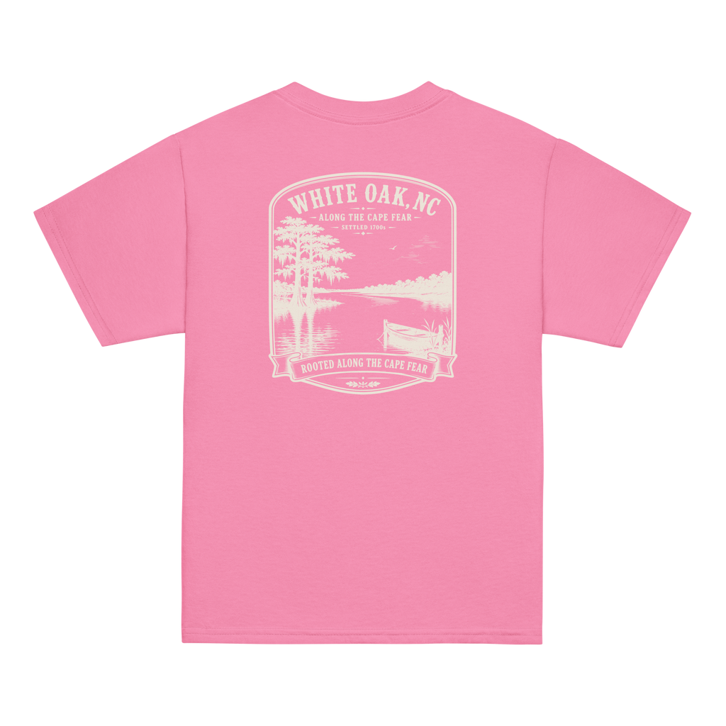 White Oak, NC - Along The River - Youth Classic Tee