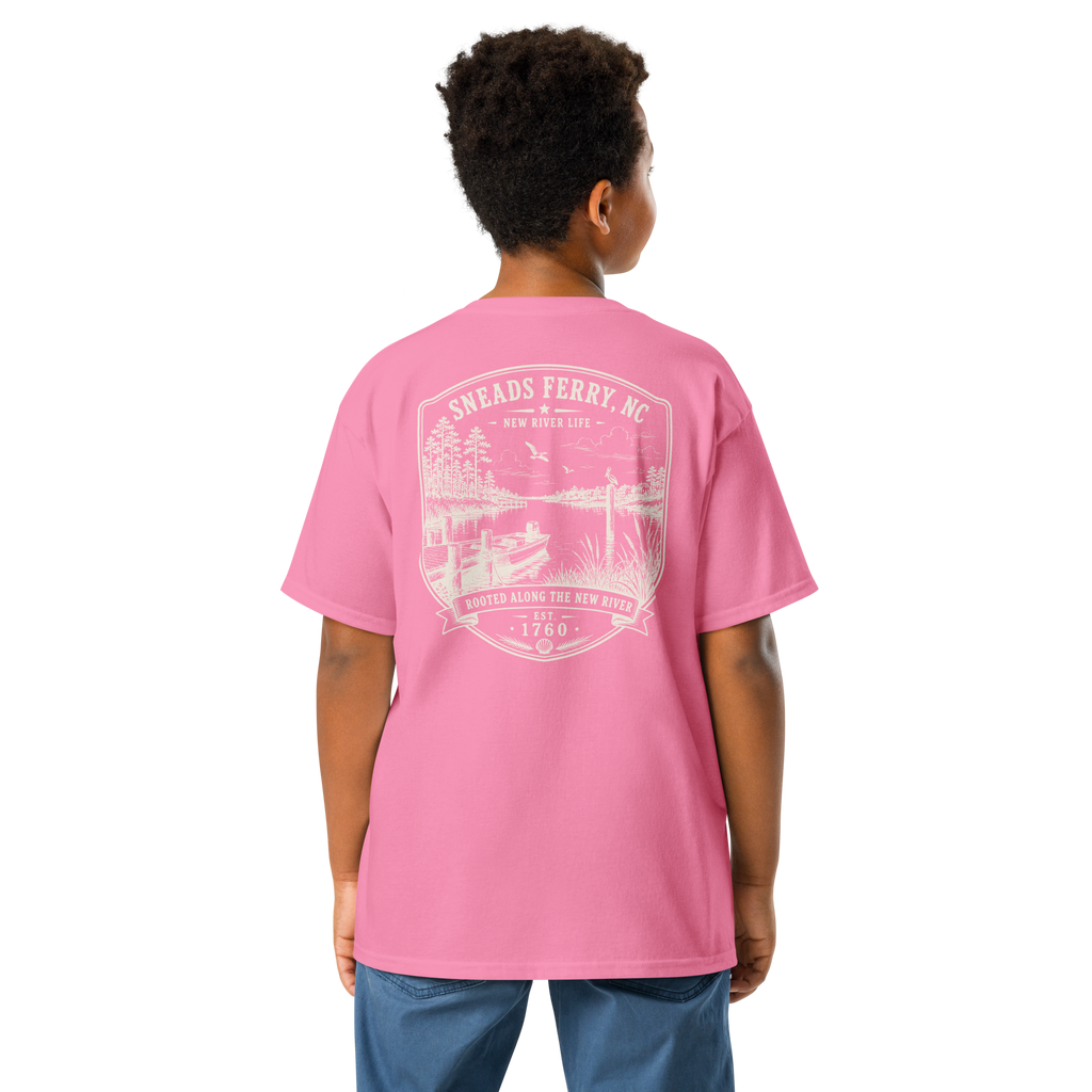 Sneads Ferry, NC - Along The New River - Youth Classic Tee