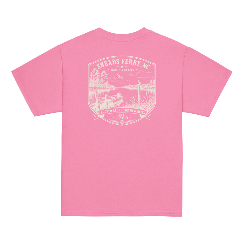 Sneads Ferry, NC - Along The New River - Youth Classic Tee