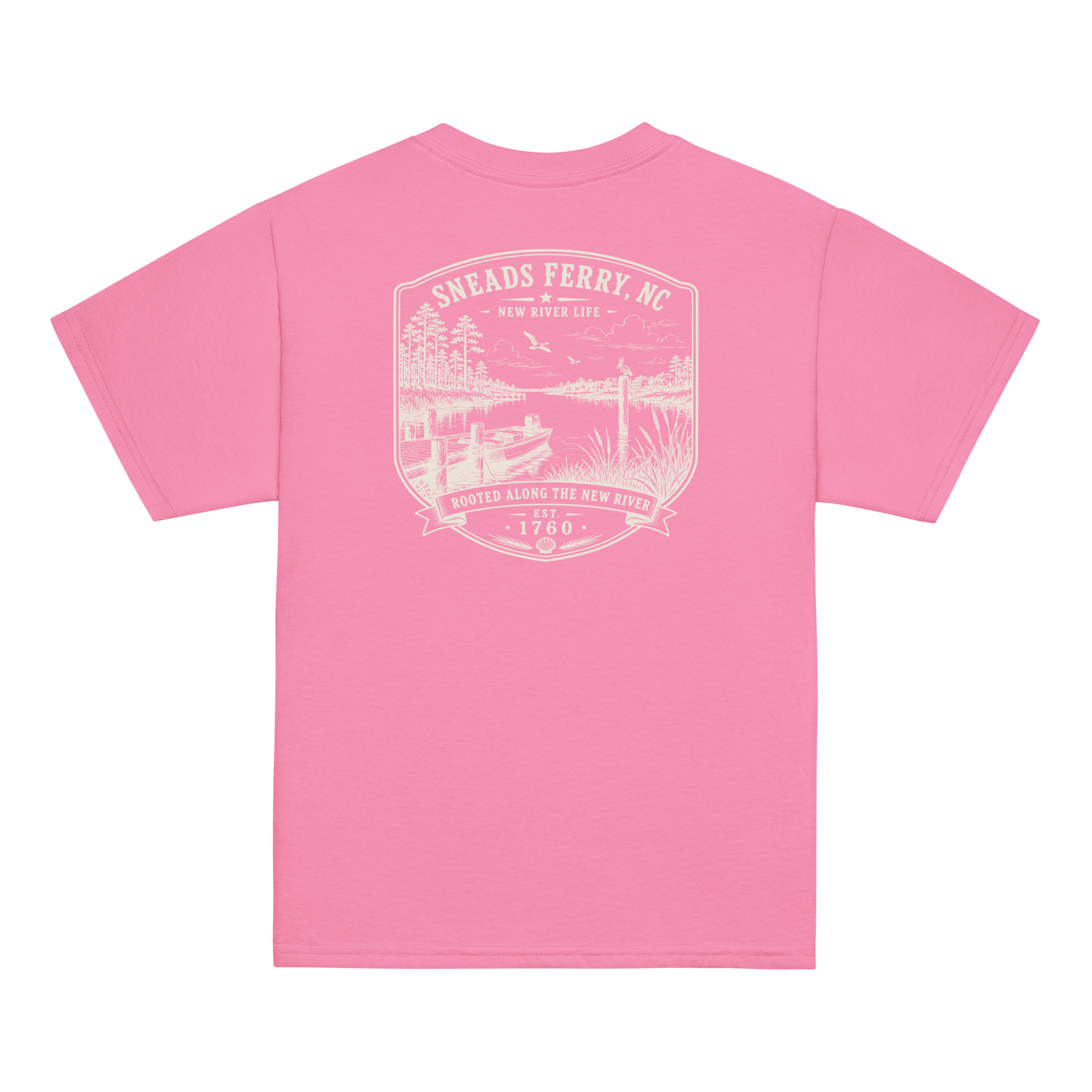 Sneads Ferry, NC - Along The New River - Youth Classic Tee