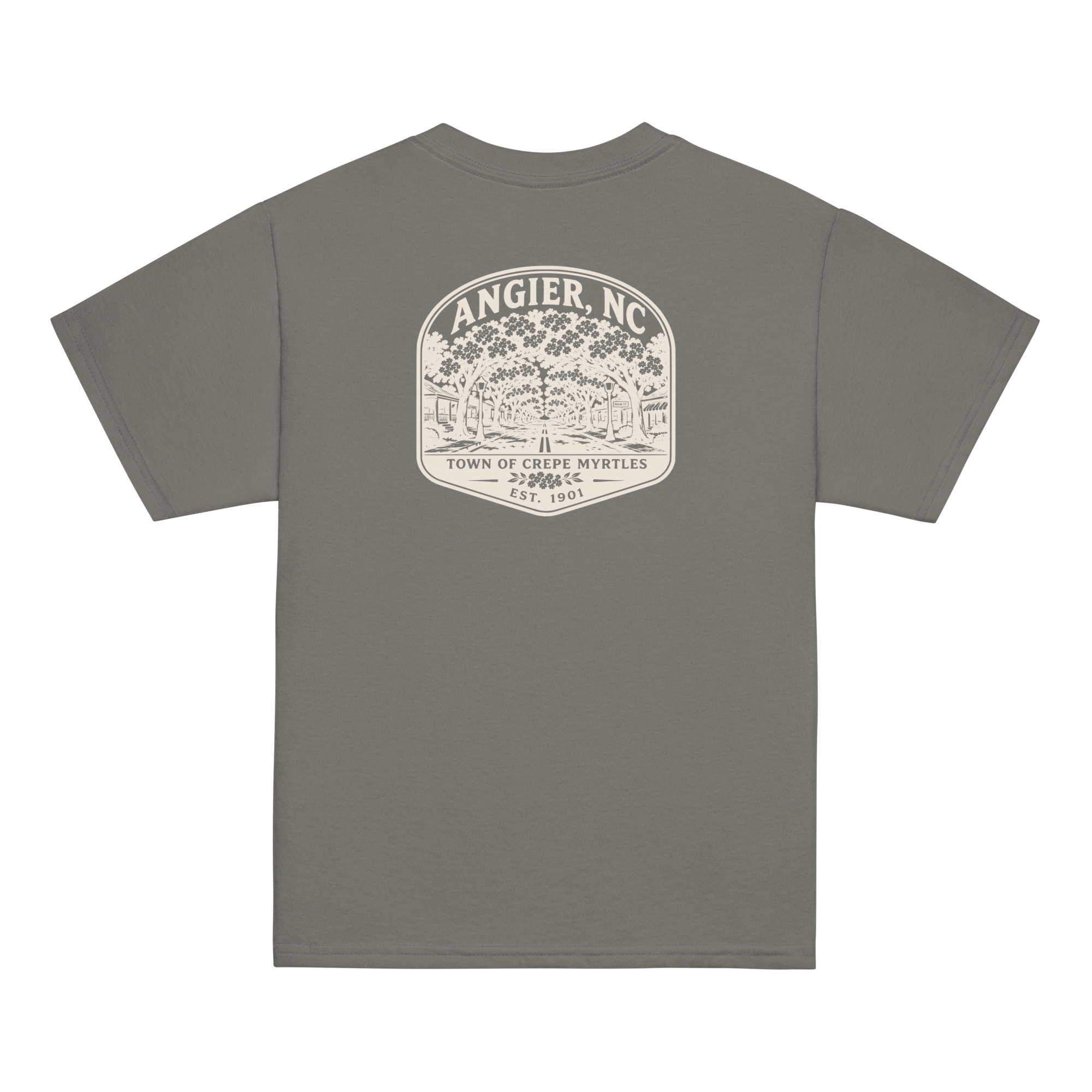 Angier, NC - Street of Crepe Myrtles - Youth Classic Tee