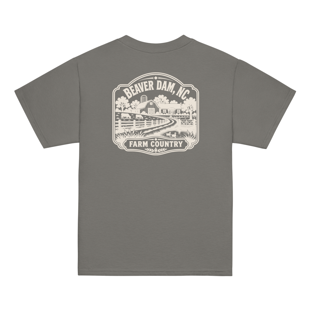 Beaver Dam, NC - Farm Country - Youth Classic Tee