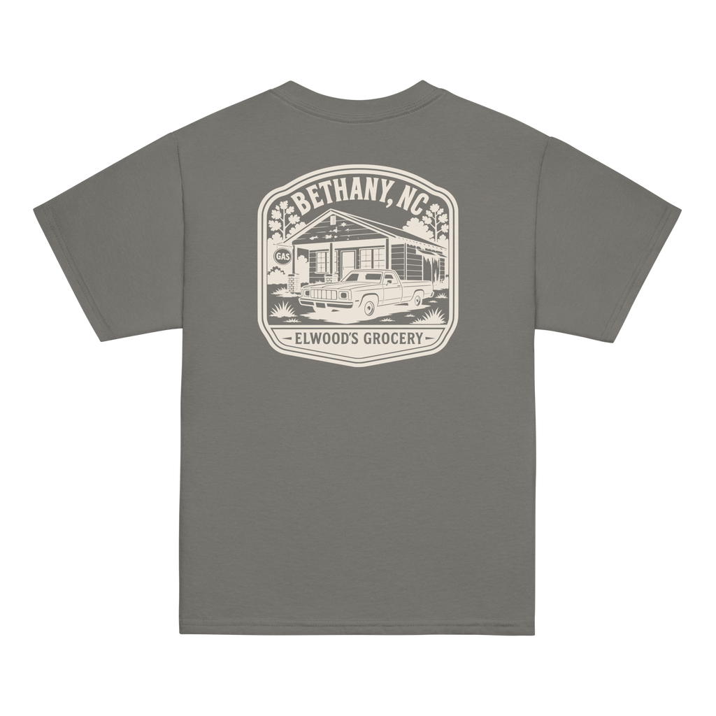 Bethany, NC - Elwood's Grocery - Youth Classic Tee