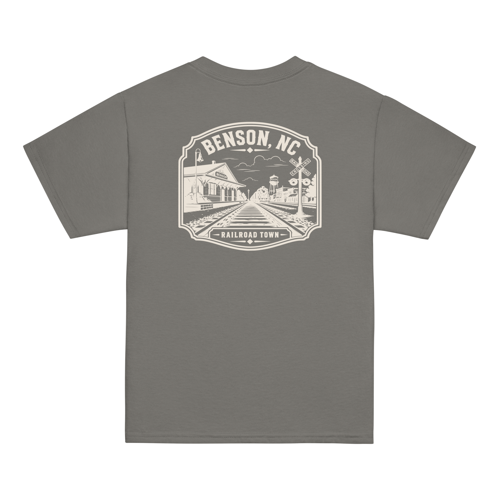 Benson, NC - Railroad Town - Youth Classic Tee