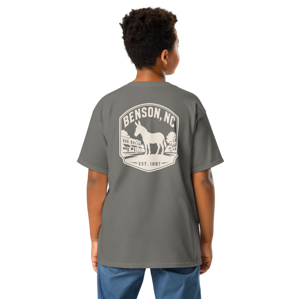 Benson, NC - Mule Town - Youth Classic Tee