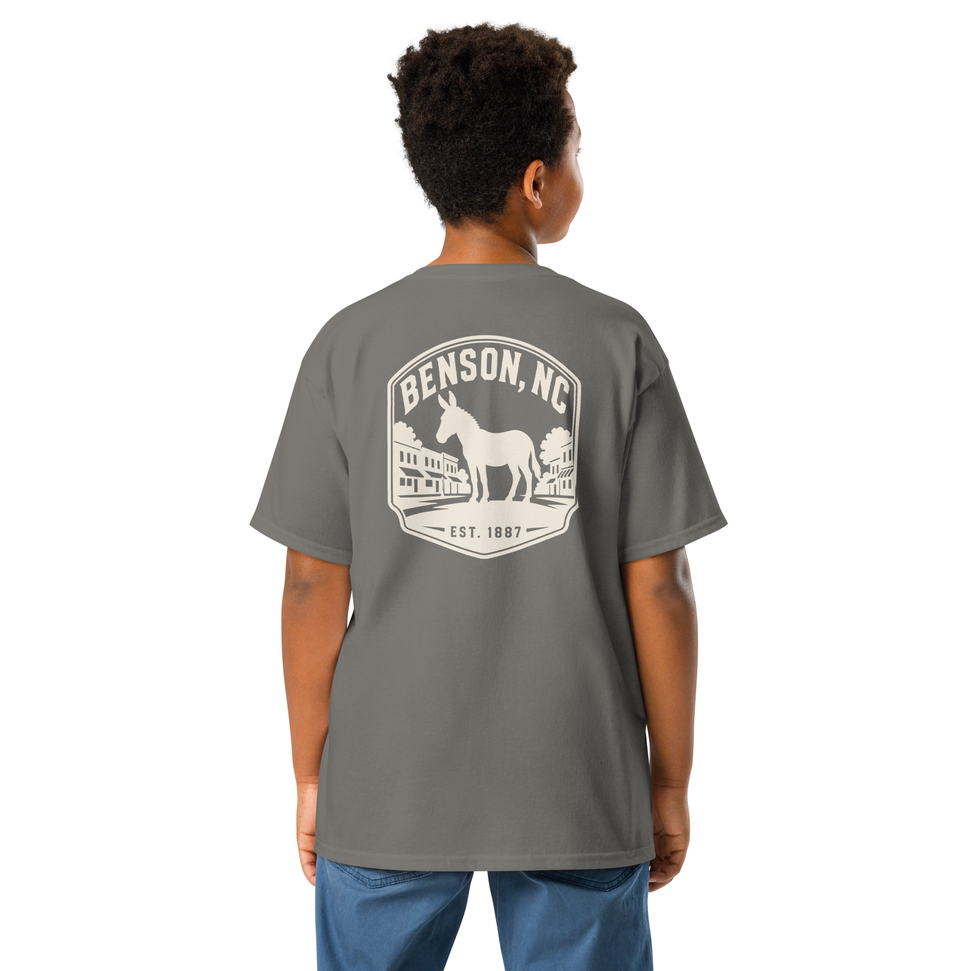 Benson, NC - Mule Town - Youth Classic Tee
