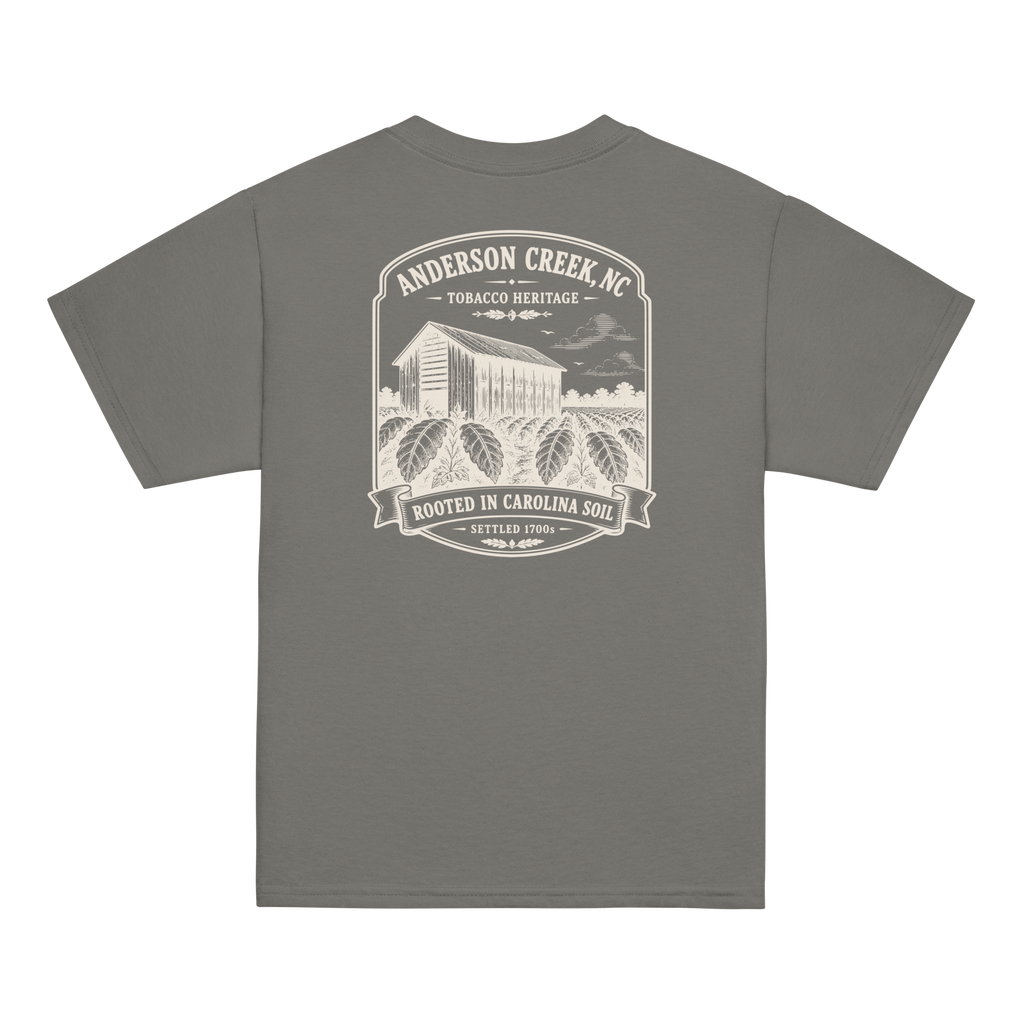 Anderson Creek, NC - Rooted In Carolina - Youth Classic Tee