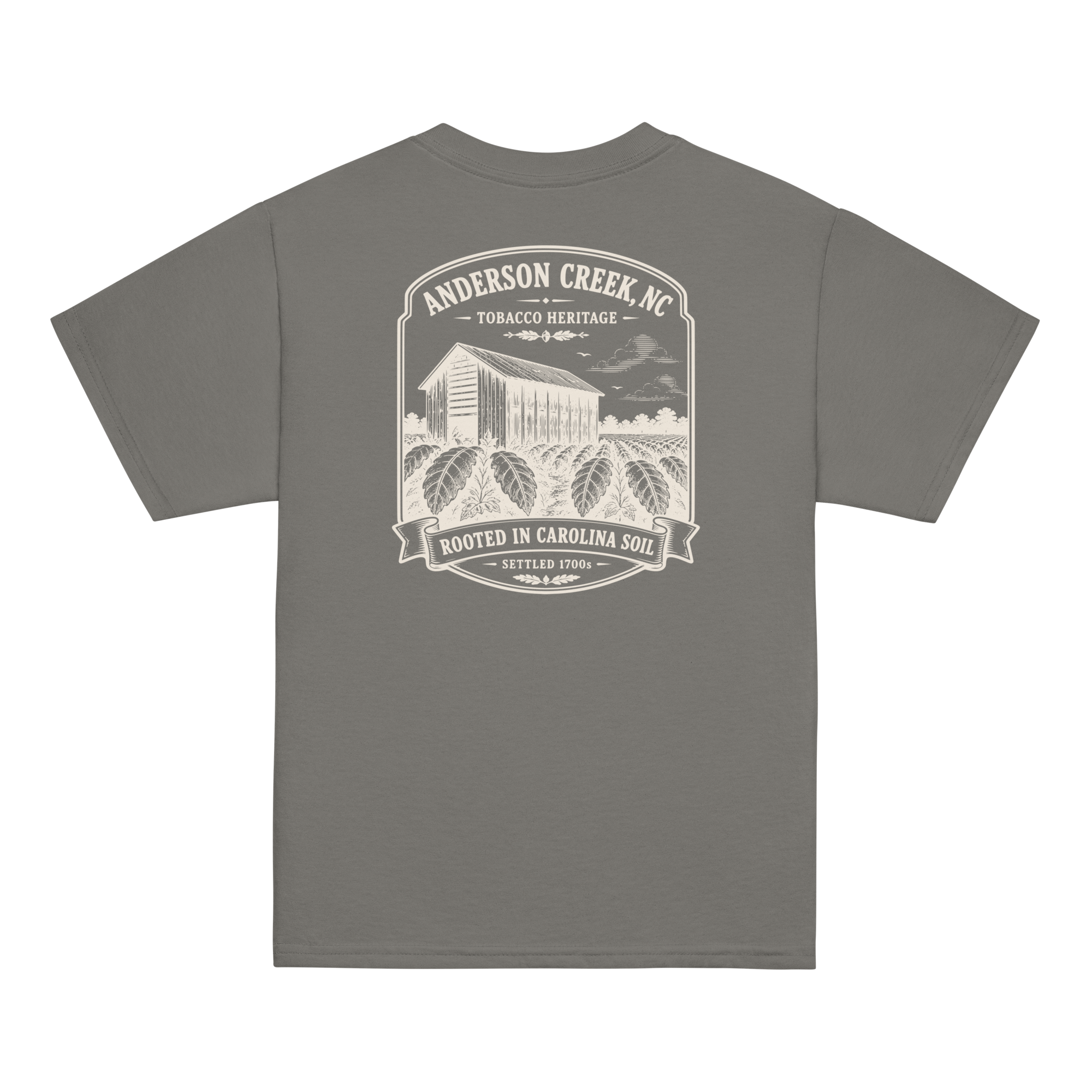 Anderson Creek, NC - Rooted In Carolina - Youth Classic Tee