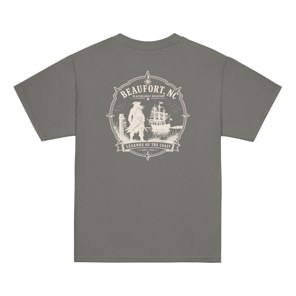 Beaufort, NC - Blackbeard's Beaufort - Youth Classic Tee