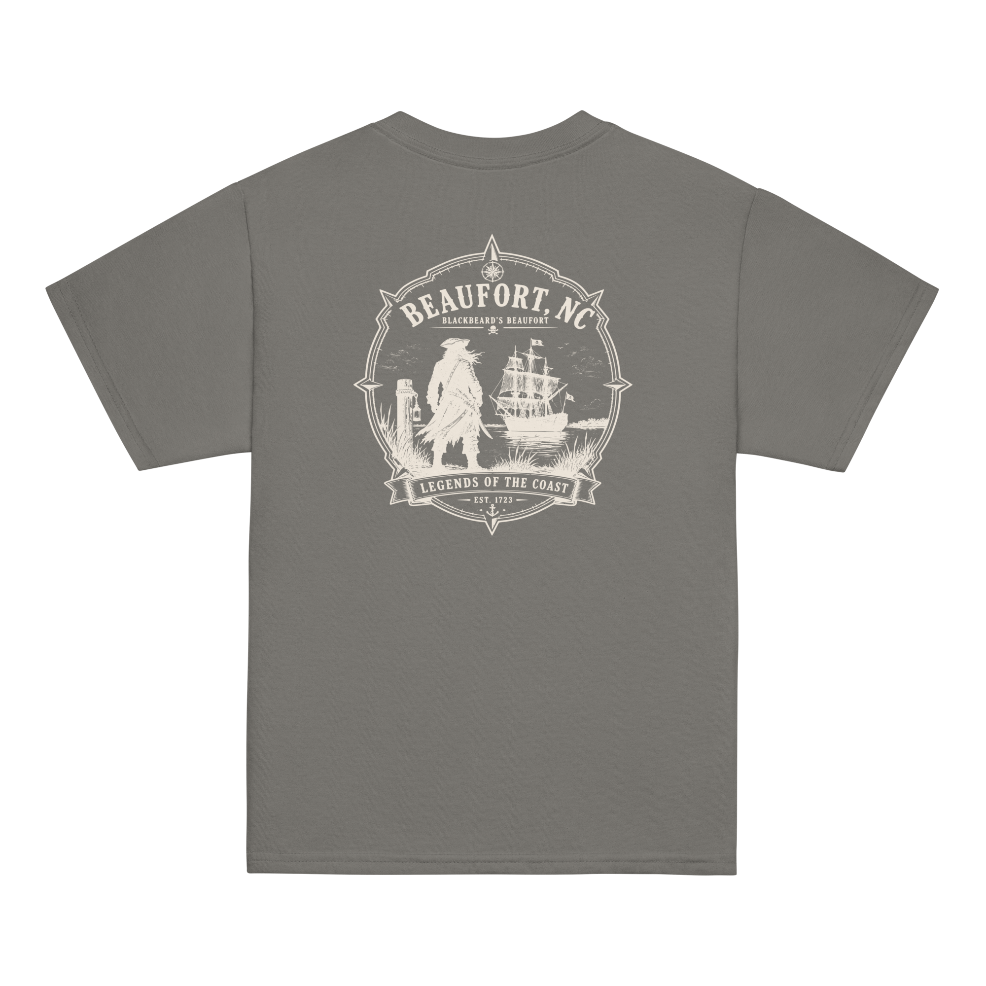 Beaufort, NC - Blackbeard's Beaufort - Youth Classic Tee