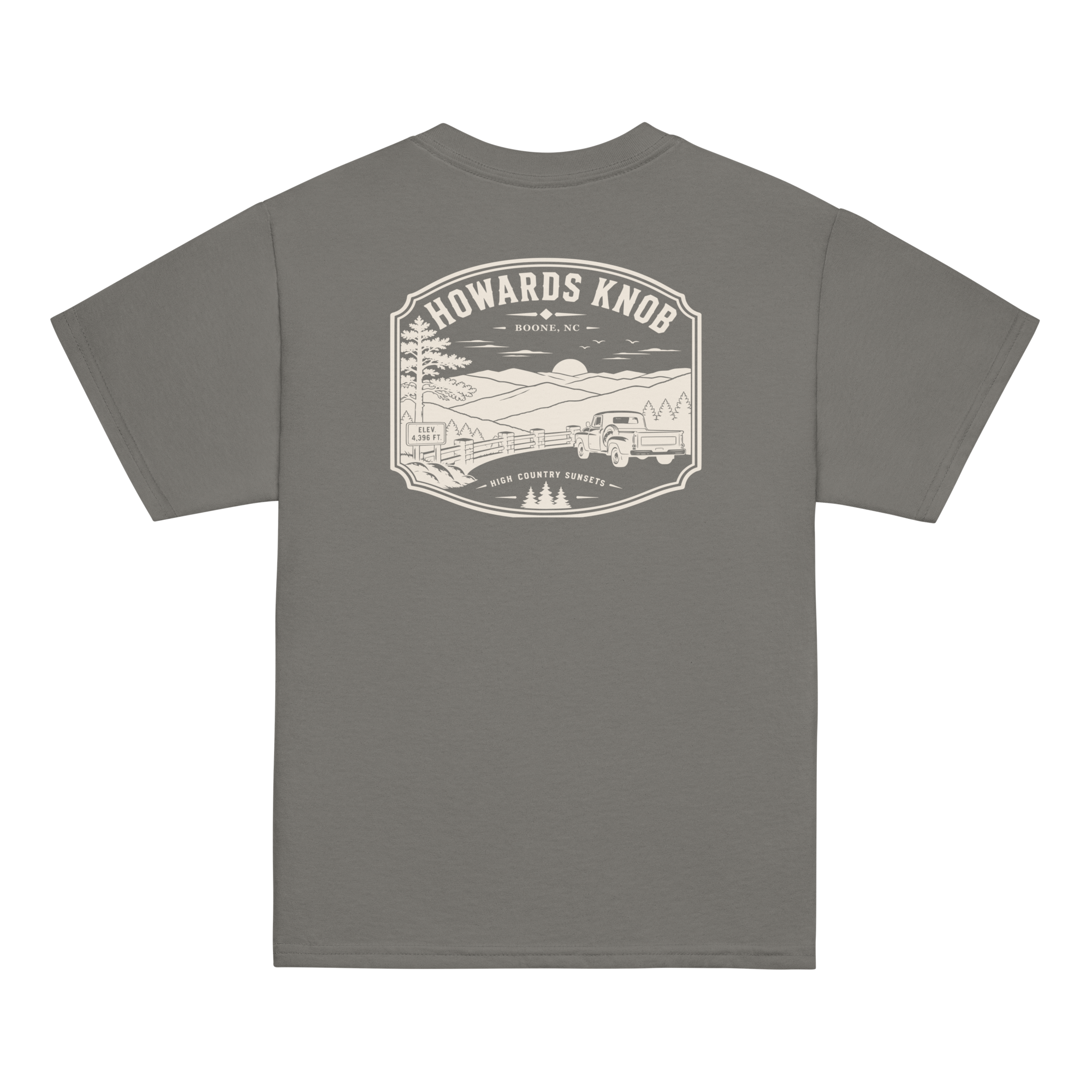 Boone, NC - Howard's Knob - Youth Classic Tee
