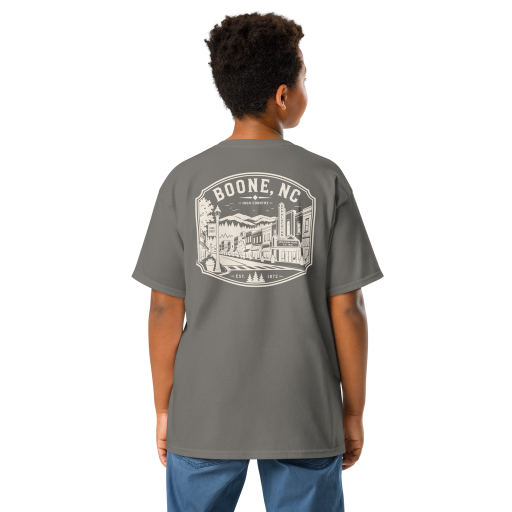 Boone, NC - Downtown - Youth Classic Tee