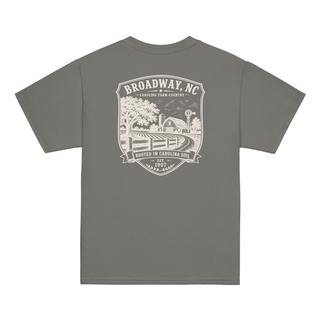 Broadway, NC - Farm Country - Youth Classic Tee