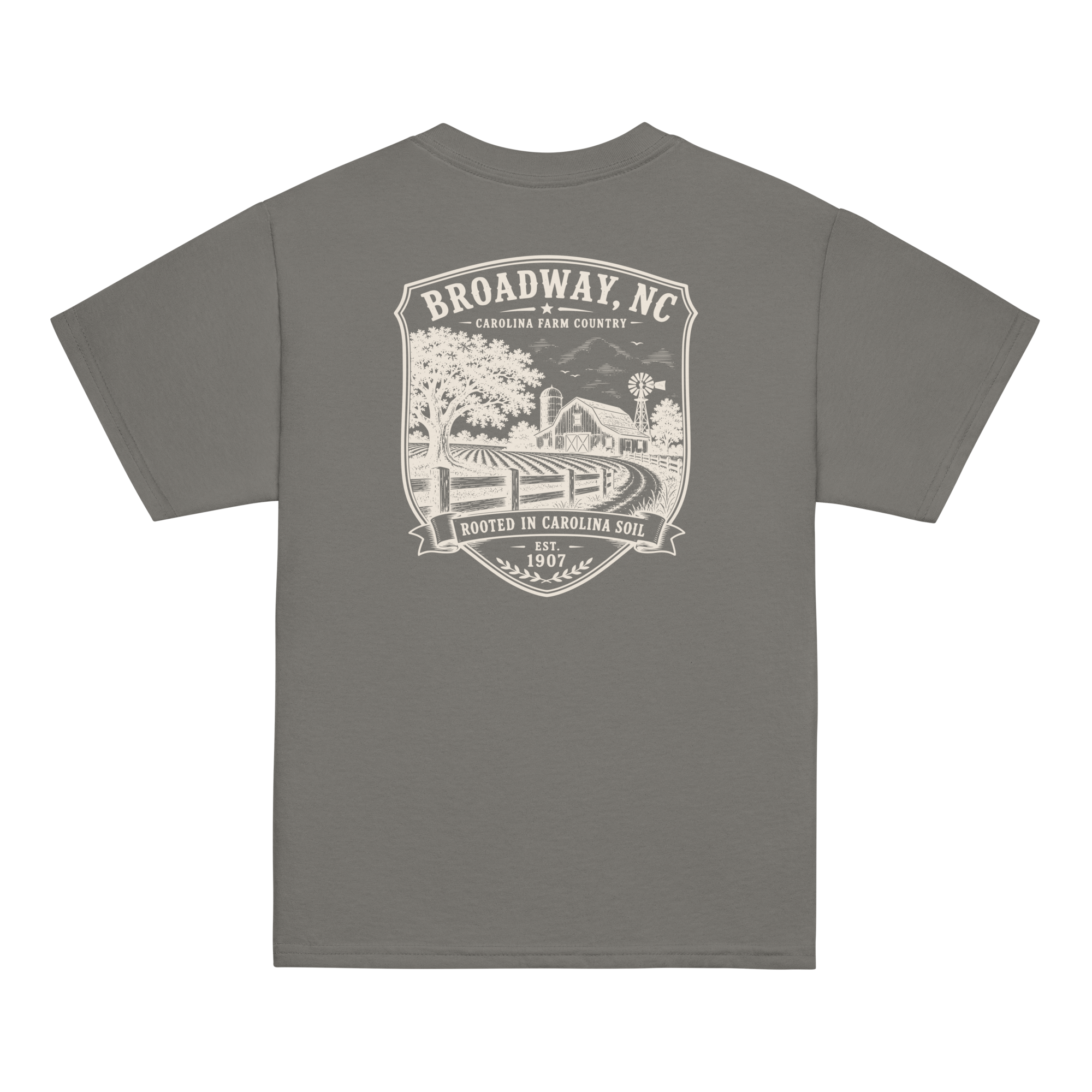 Broadway, NC - Farm Country - Youth Classic Tee