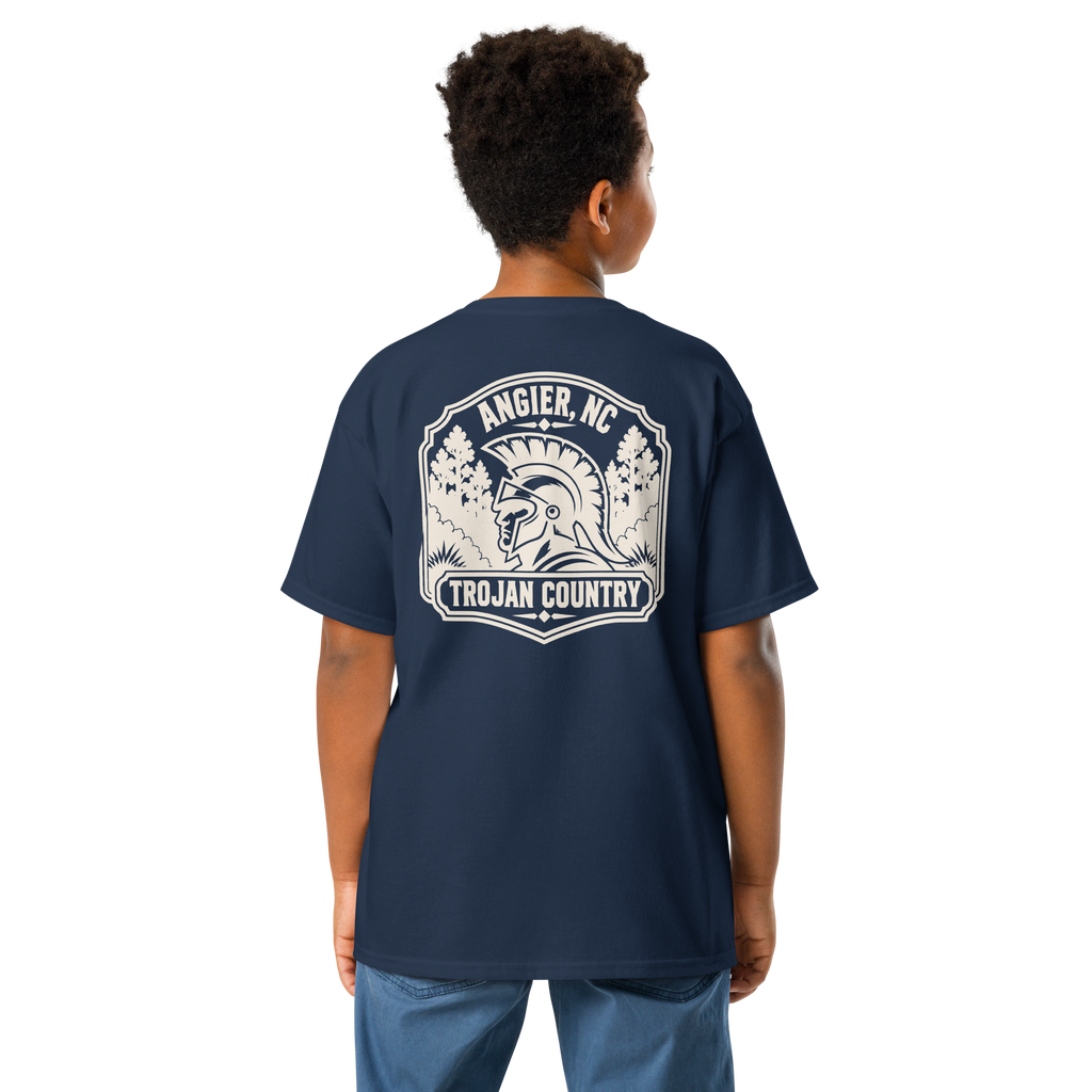 Angier, NC - Trojan Country - Youth Classic Tee