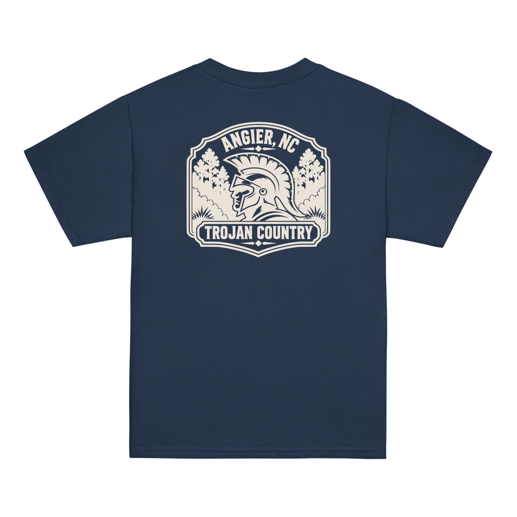 Angier, NC - Trojan Country - Youth Classic Tee