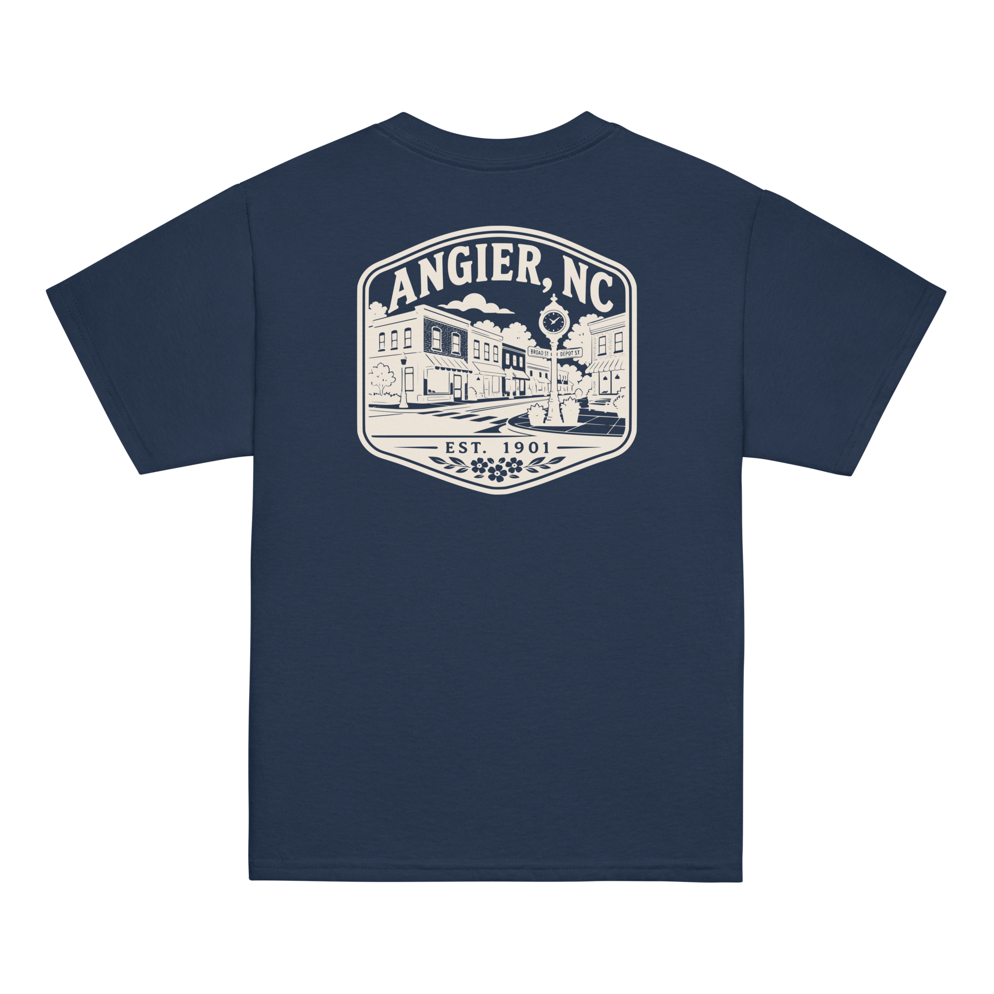 Angier, NC - Downtown - Youth Classic Tee