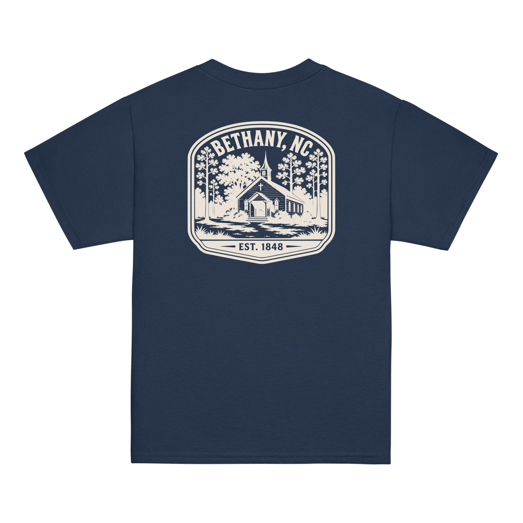 Bethany, NC - Faith Heritage - Youth Classic Tee