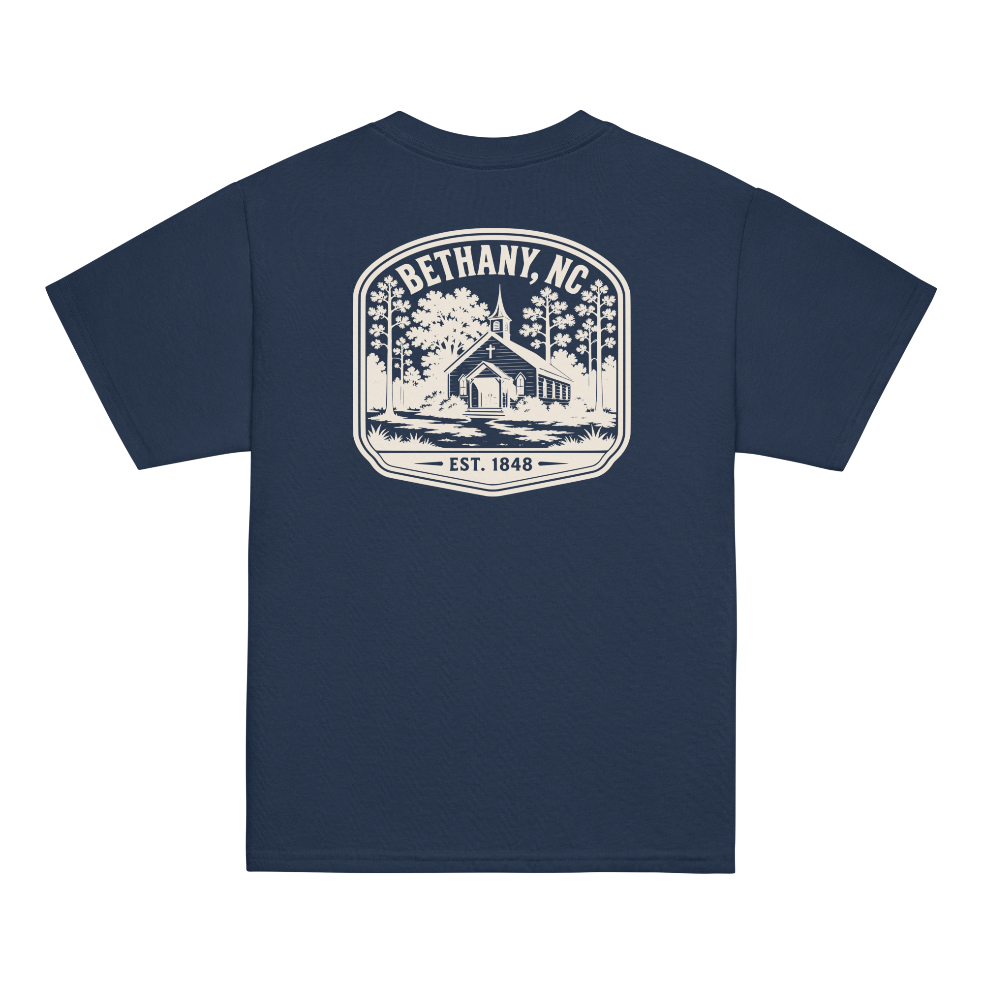 Bethany, NC - Faith Heritage - Youth Classic Tee