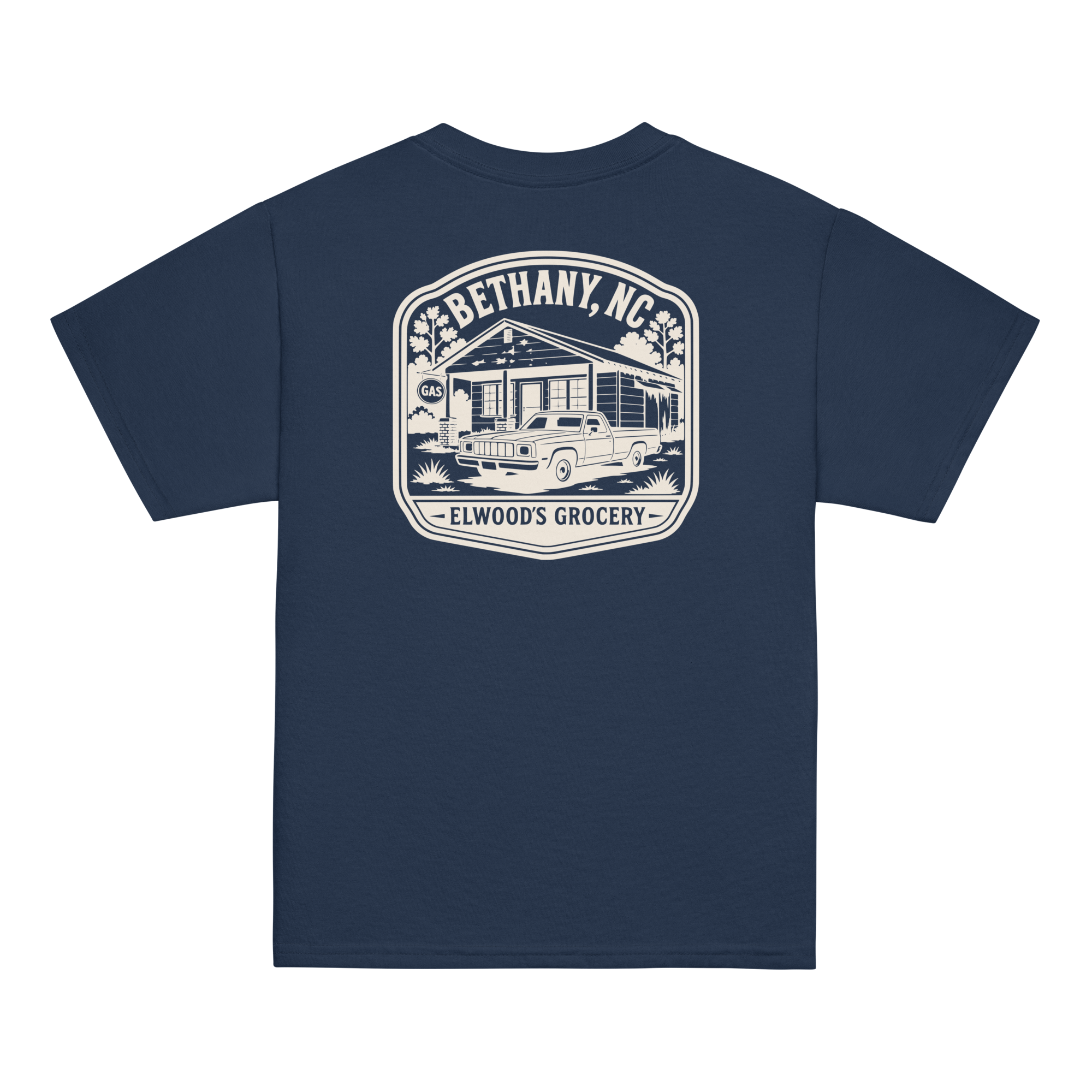Bethany, NC - Elwood's Grocery - Youth Classic Tee