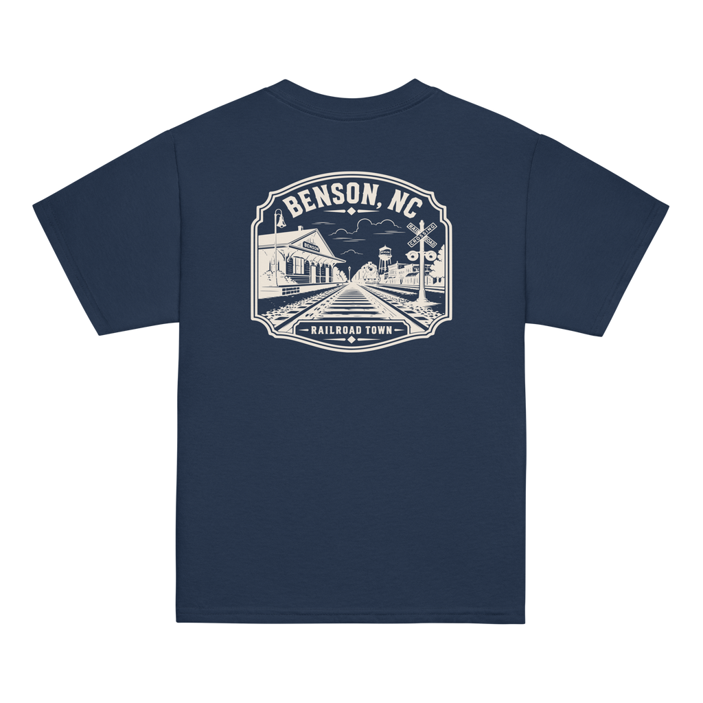 Benson, NC - Railroad Town - Youth Classic Tee