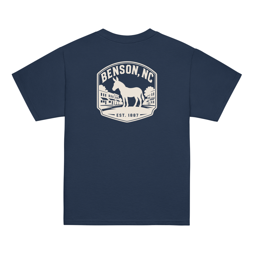 Benson, NC - Mule Town - Youth Classic Tee