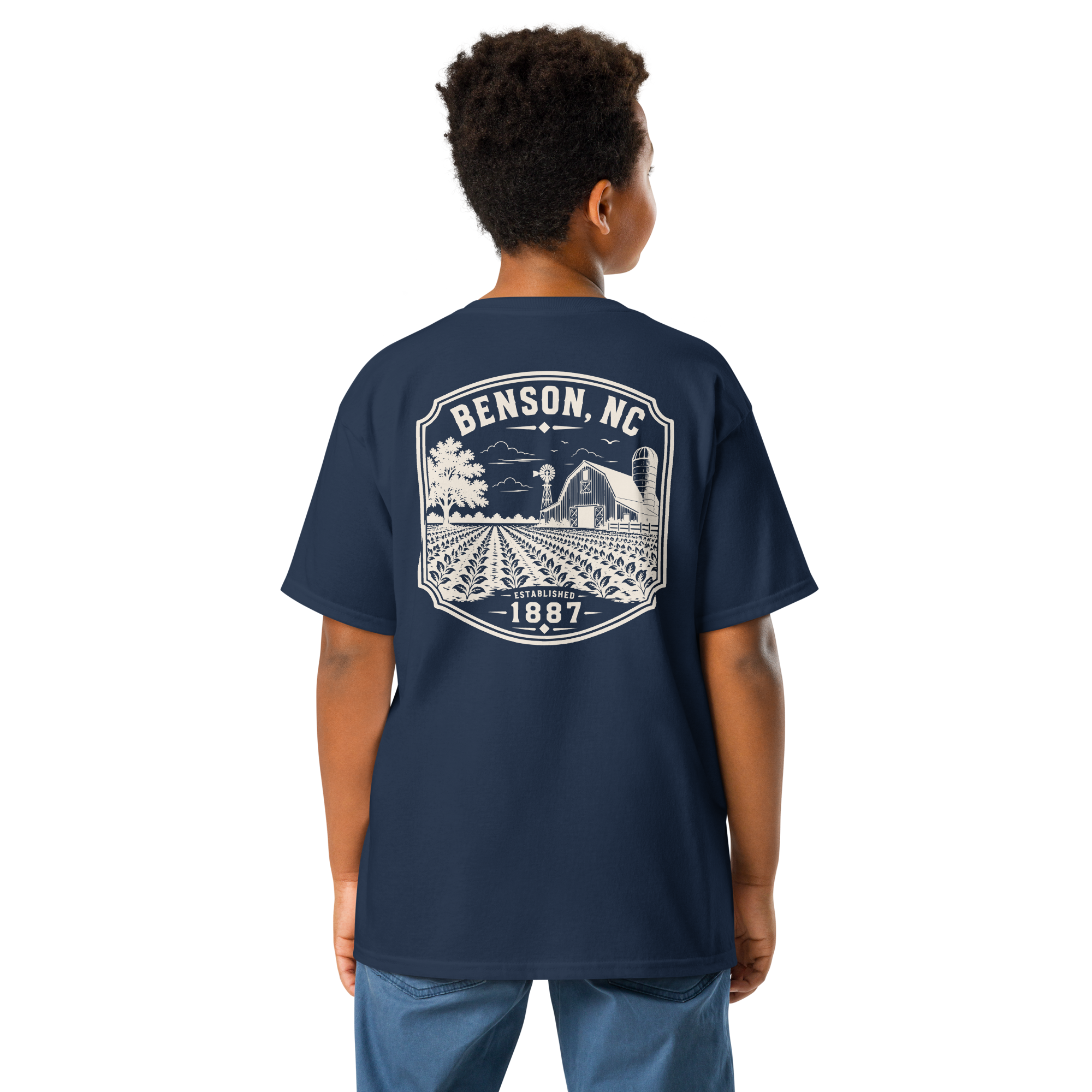 Benson, NC - Farm Country - Youth Classic Tee