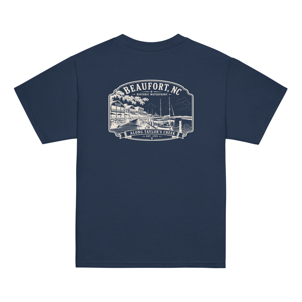 Beaufort, NC - Along Taylor's Creek - Youth Classic Tee