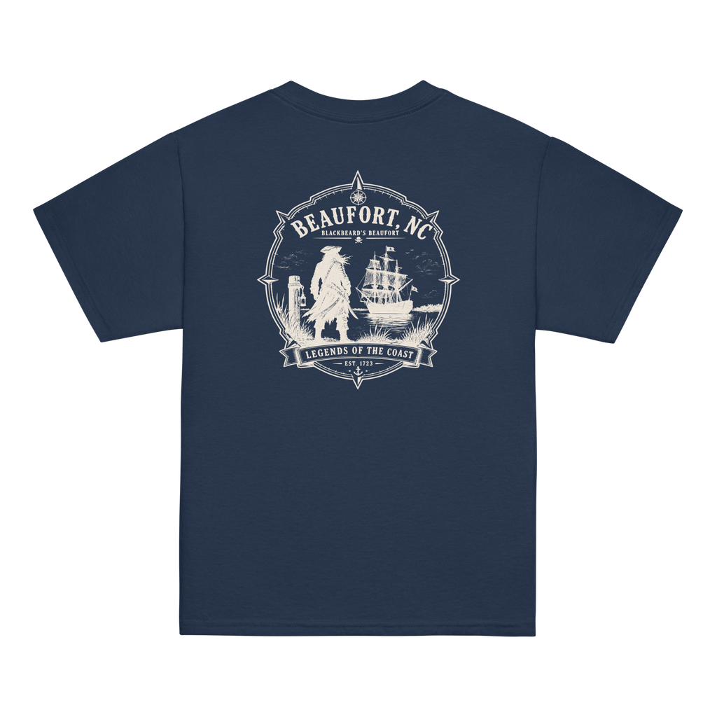 Beaufort, NC - Blackbeard's Beaufort - Youth Classic Tee