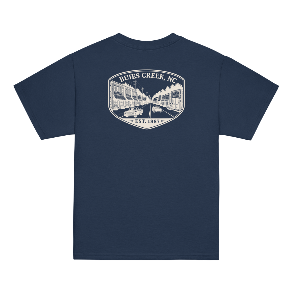 Buies Creek, NC - Main Street - Youth Classic Tee