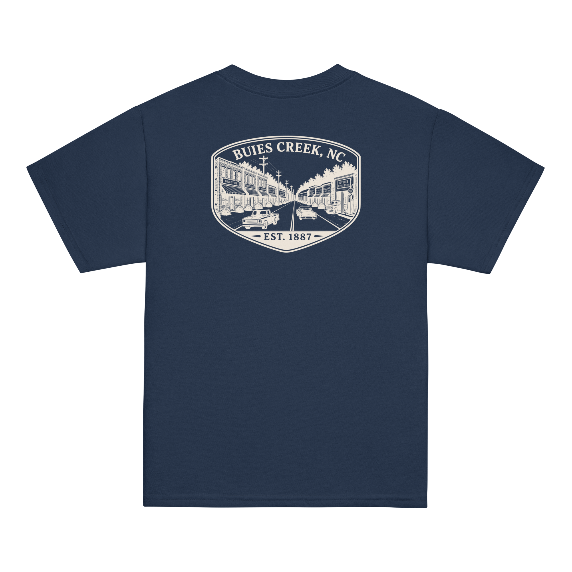 Buies Creek, NC - Main Street - Youth Classic Tee