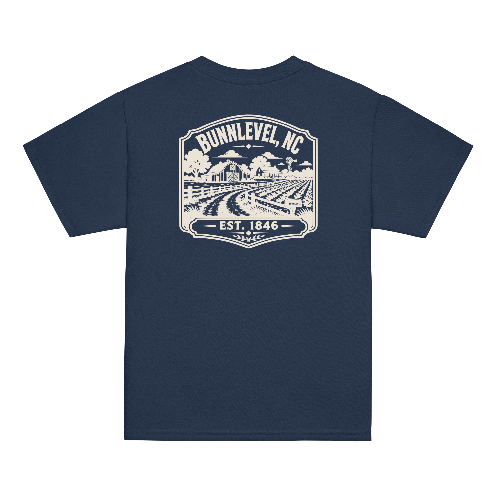 Bunnlevel, NC - Farm Heritage - Youth Classic Tee