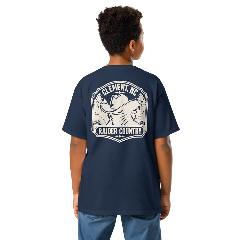 Clement, NC - Raider Country - Youth Classic Tee