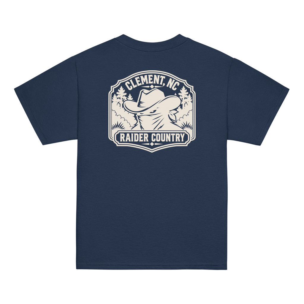 Clement, NC - Raider Country - Youth Classic Tee