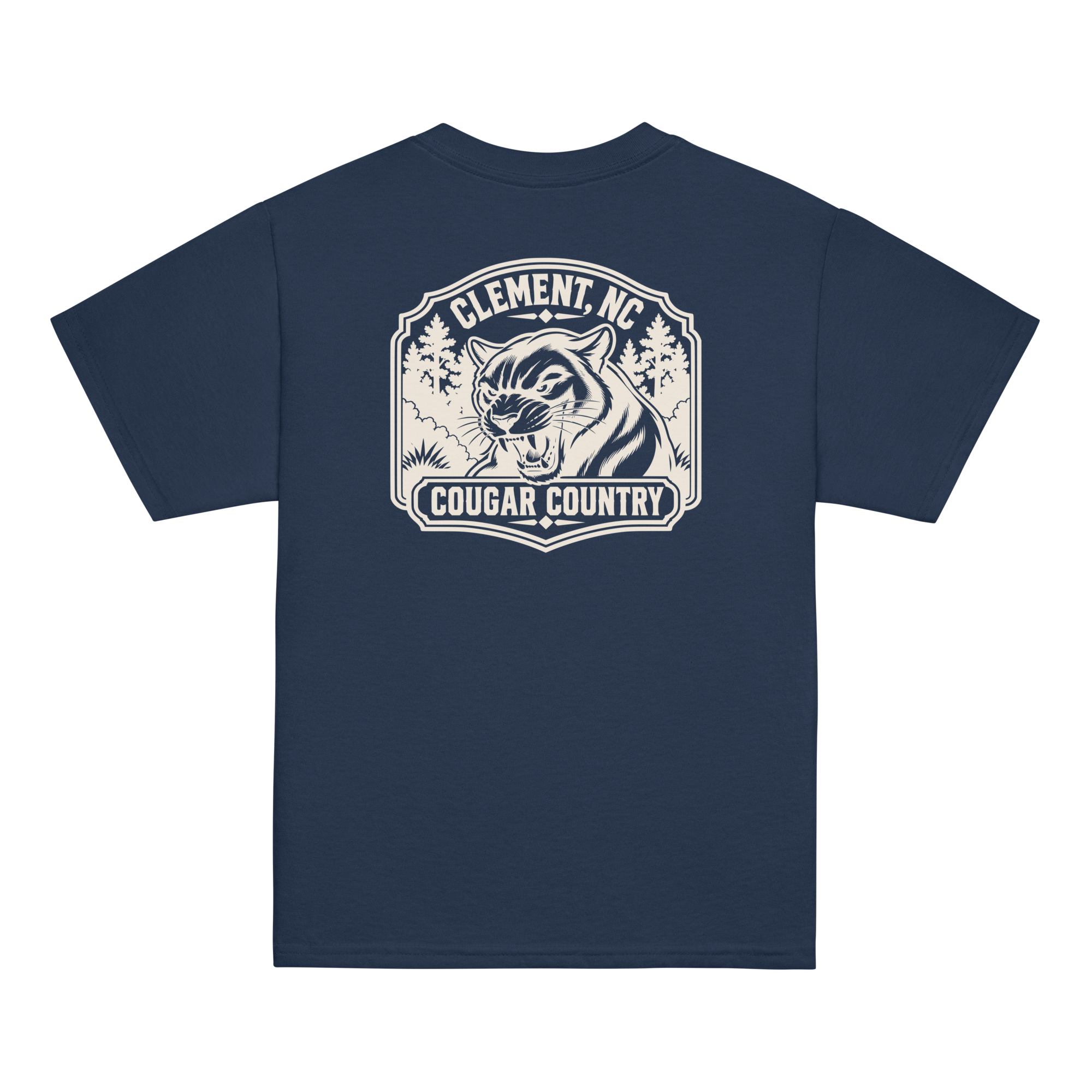 Clement, NC - Cougar Country - Youth Classic Tee