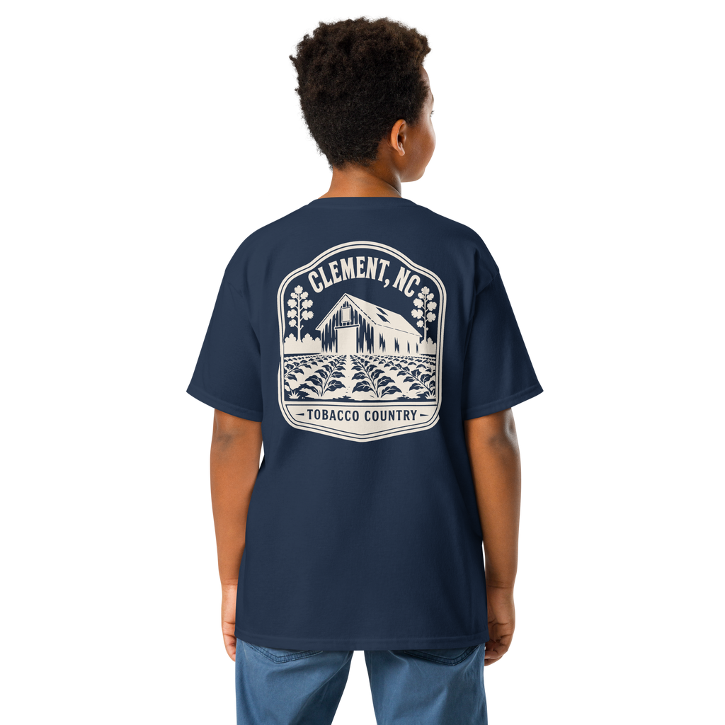 Clement, NC - Tobacco Country - Youth Classic Tee