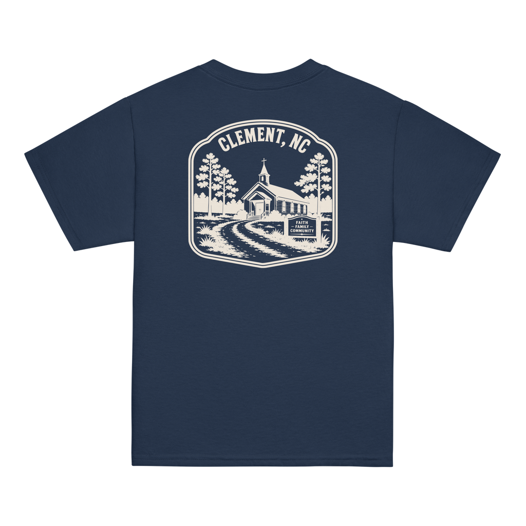 Clement, NC - Faith & Family - Youth Classic Tee