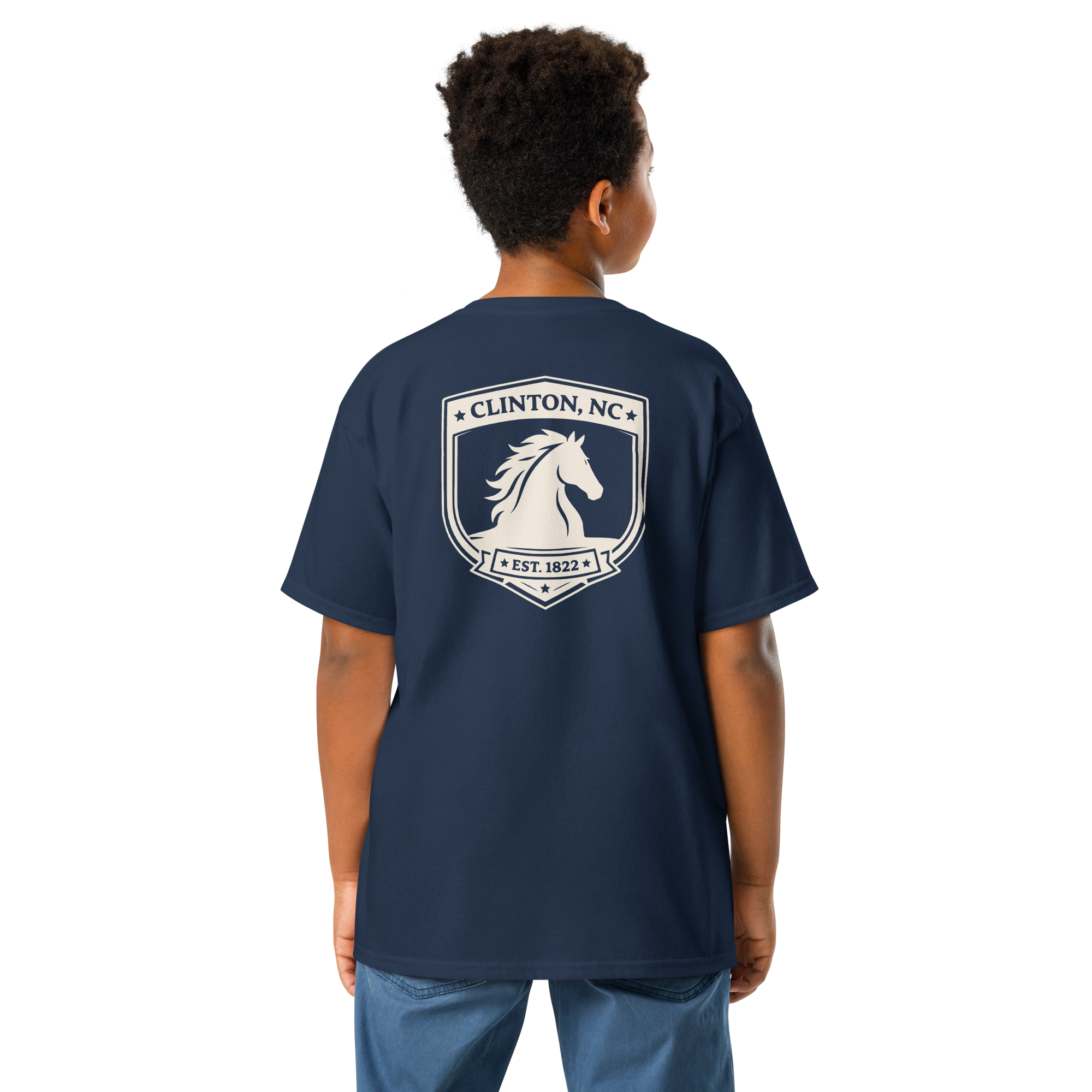 Clinton, NC - School Pride - Youth Classic Tee