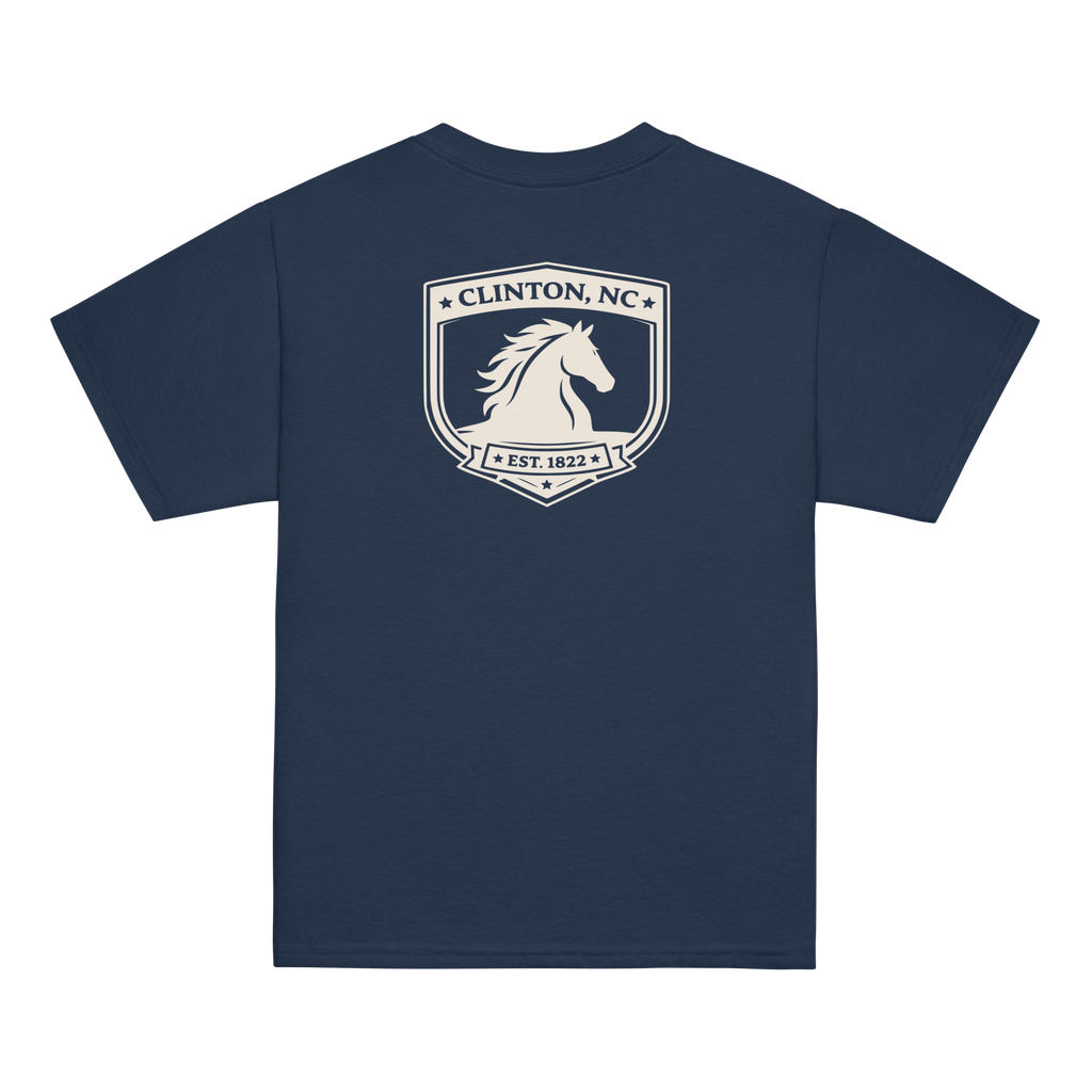 Clinton, NC - School Pride - Youth Classic Tee