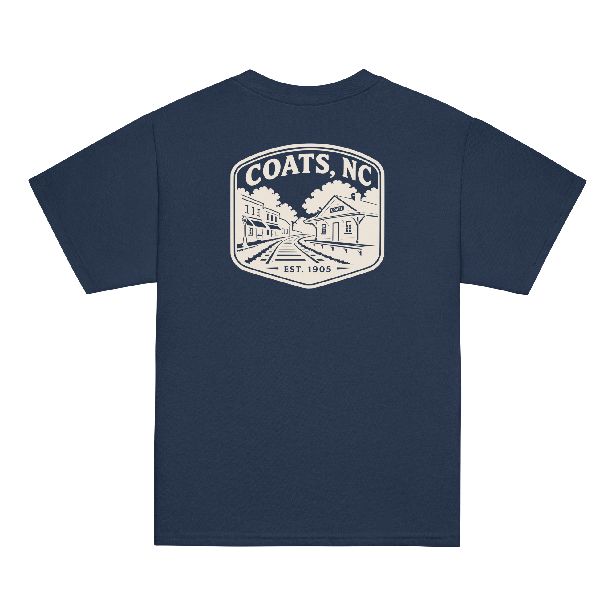 Coats, NC - Railroad Town - Youth Classic Tee
