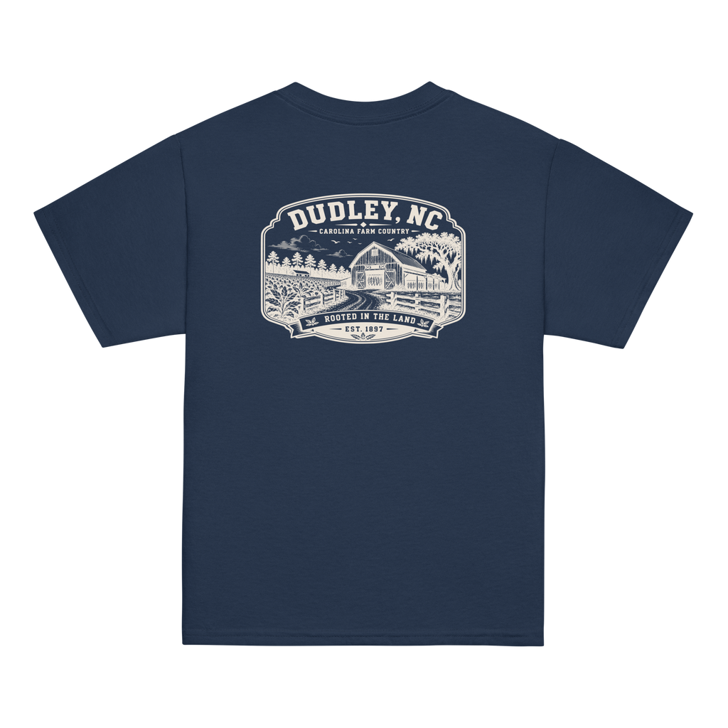 Dudley, NC - Farm Country - Youth Classic Tee
