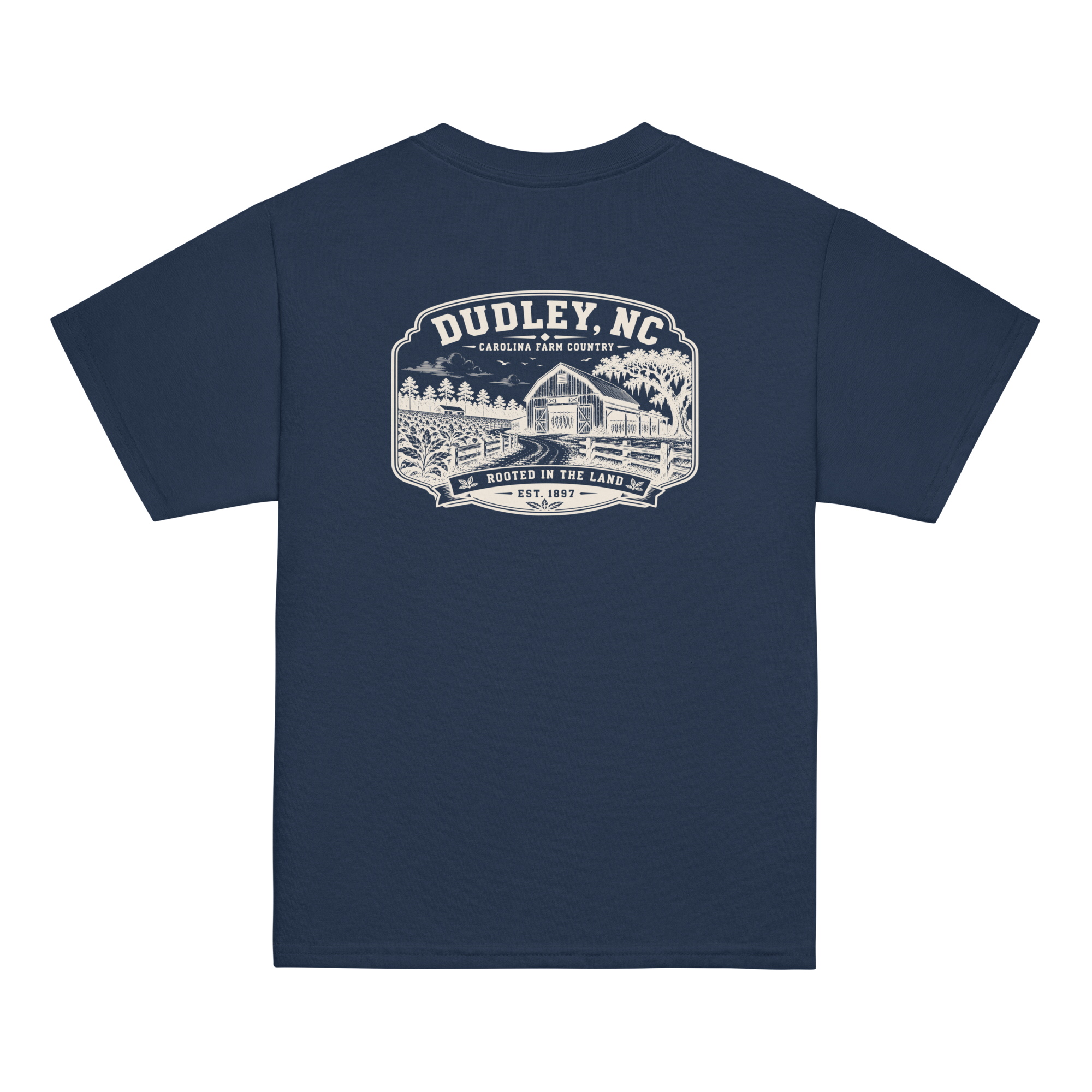Dudley, NC - Farm Country - Youth Classic Tee